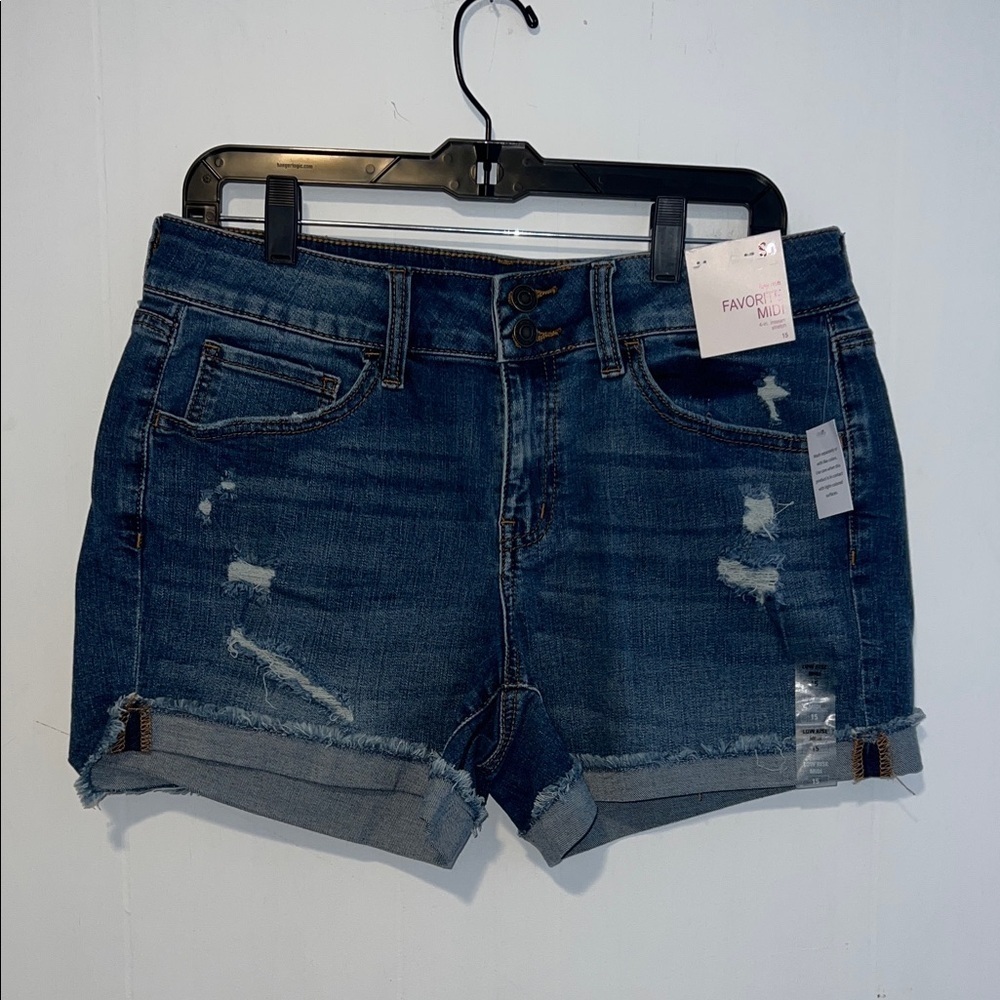 NWT SO Dark Blue Jean Shorts T28